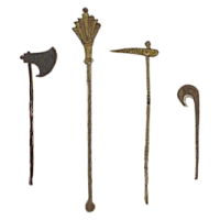 Weapons Mace Axe