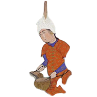 Man Playing Drums