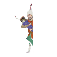 Man Holding an Archery