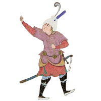 Standing Horse Rider