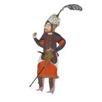 soldier with ox headed mace