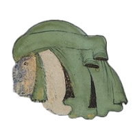 Green coat