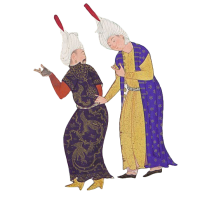 two man talking