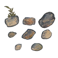 Small rocks