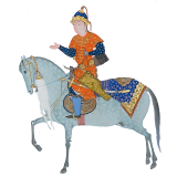 young man on horse