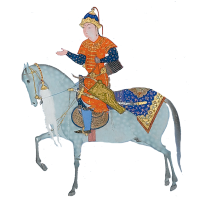 young man on horse