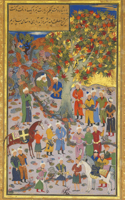 SIGNED MAHMUD MUZAHHIB, BUKHARA, DATED AH 968/1560-61 AD