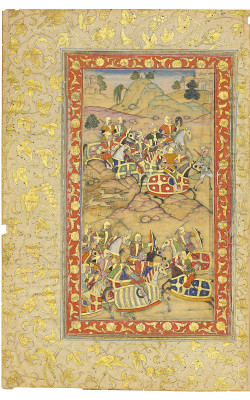 KAMAL KHAN DEFEATS THE ARMY OF GAKHARS AND CAPTURES SULTAN ADAM AND HIS SON LASHKARI