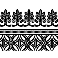 sasani  vegetal  pattern design