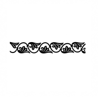 Sasanian leaf pattern