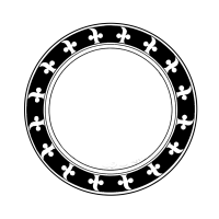 Sasanian Decorative Circular Frame