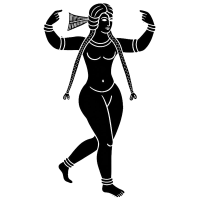 sassanian dancer woman