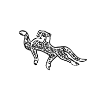 Sasanian _ Inspired Animal Motif ( 8th century )