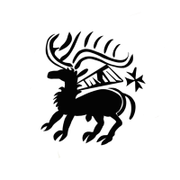 Sasanian stag