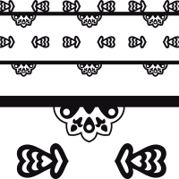 Repeating border element