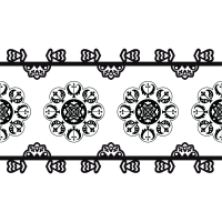 Flower motif