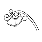 sasanian leafe pattern