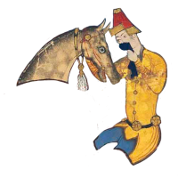 Man with a horse