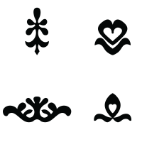 Flower motif