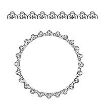 pattern with flower